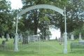 Front Gate at Sulphur Lick Cemetery